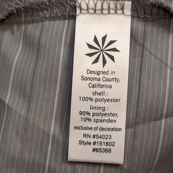 Athleta Gray Zip Up Sleeveless Running Sports Vest Sz Medium - Picture 8 of 8